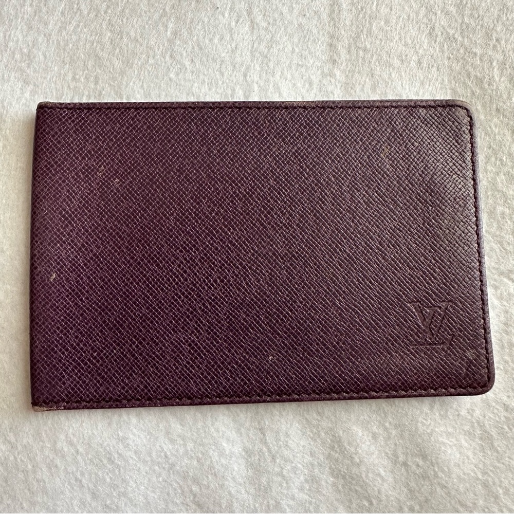 Louis Vuitton ID Holder Purple Unisex